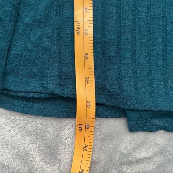 TORRID Teal Sweater Skater Dress Size 0X - Picture 12 of 14